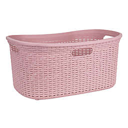 Mind Reader 40-liter-Laundry Basket in Pink