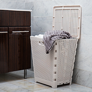 Mind Reader 40-Liter Folding Laundry Hamper. View a larger version of this product image.