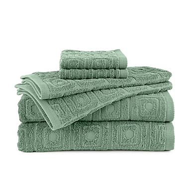 The Novogratz Corbel 6-Piece Washcloth Set. View a larger version of this product image.
