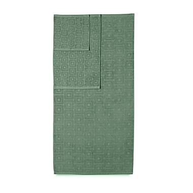The Novogratz Corbel Sage 4-Piece Hand Towel Set. View a larger version of this product image.