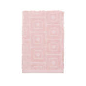 The Novogratz Corbel Bath Towel in Pink