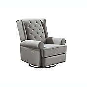 Westwood Design Amelia Power Glider in Charcoal with USB Charger