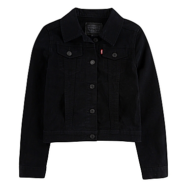 Levi&#39;s&reg; Classic Trucker Denim Jacket in Black. View a larger version of this product image.