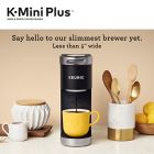Alternate image 6 for Keurig&reg; K-Mini Plus&reg; K-Cup&reg; Pod Single Serve Coffee Maker in Black