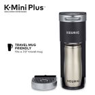 Alternate image 4 for Keurig&reg; K-Mini Plus&reg; K-Cup&reg; Pod Single Serve Coffee Maker in Black