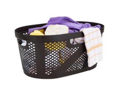 Mind Reader 40-Liter Laundry Basket with Handles