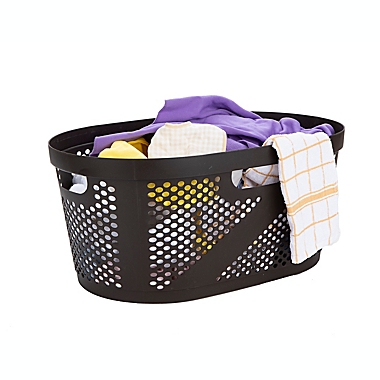 Mind Reader 40-Liter Laundry Basket with Handles. View a larger version of this product image.