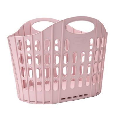 Batman Shield Pink Folding Laundry Basket/Bin 