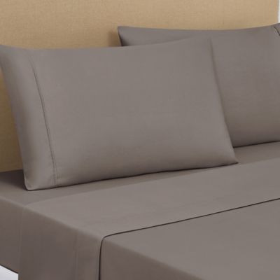 The Threadery&trade; 1000-Thread-Count Pima Cotton California King Sheet Set in Cinder