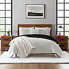 Alternate image 1 for UGG&reg; Brody 4-Piece Reversible Twin/Twin XL Comforter Set in Black/Snow