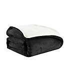 Alternate image 3 for UGG&reg; Brody 4-Piece Reversible Twin/Twin XL Comforter Set in Black/Snow