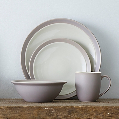 Noritake&reg; Colorwave Curve 16-Piece Dinnerware Set in Sand. View a larger version of this product image.