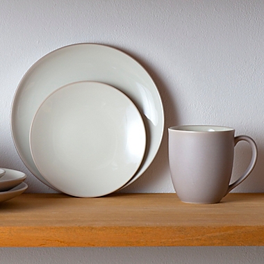 Noritake&reg; Colorwave Coupe 16-Piece Dinnerware Set in Sand. View a larger version of this product image.
