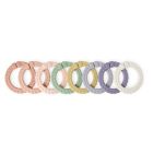 Alternate image 0 for Itzy Ritzy&reg; Pastel Linking Rings (Set of 8)