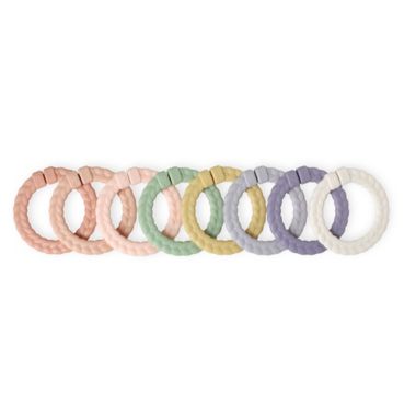 Itzy Ritzy&reg; Pastel Linking Rings (Set of 8). View a larger version of this product image.