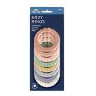 Alternate image 4 for Itzy Ritzy&reg; Pastel Linking Rings (Set of 8)