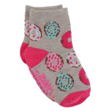 Capelli&reg; New York Size 12-24M Donuts Socks. View a larger version of this product image.