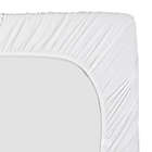 Alternate image 2 for mighty goods&trade; 2-Pack Fitted Cotton Bassinet Sheets in Grey/White