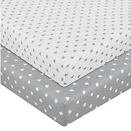mighty goods™ 2-Pack Printed Fitted Crib Sheets in Stars
