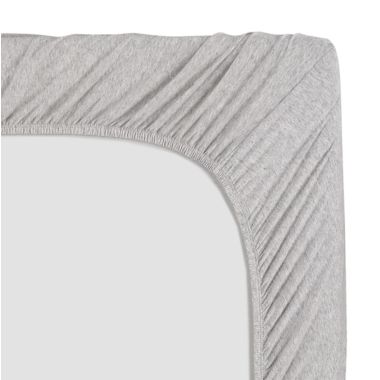 mighty goods&trade; Fitted Cotton Cradle Sheet in Grey Heather. View a larger version of this product image.