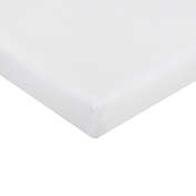 mighty goods&trade; Fitted Cotton Cradle Sheet in White