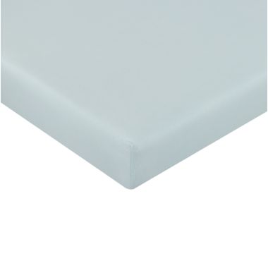 mighty goods&trade; Fitted Cotton Crib Sheet in Blue Delicate. View a larger version of this product image.