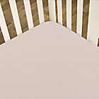 Alternate image 1 for mighty goods&trade; Fitted Cotton Crib Sheet in Rosewater