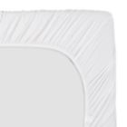 Alternate image 2 for mighty goods&trade; Fitted Cotton Mini Crib Sheet in White
