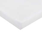 Alternate image 0 for mighty goods&trade; Fitted Cotton Mini Crib Sheet in White