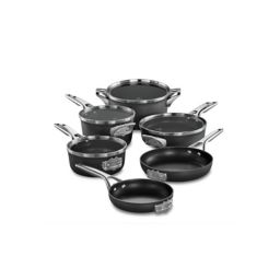 Calphalon® Premier™ Space Saving Nonstick Hard-Anodized 10-Piece Cookware Set