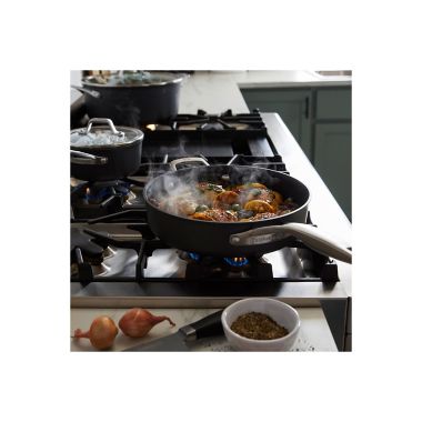 Calphalon&reg; Premier&trade; Nonstick 16-Inch Hard-Anodized Roaster. View a larger version of this product image.