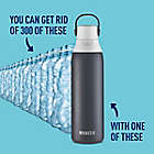 Alternate image 1 for Brita&reg; Premium 20 oz. Filtering Stainless Steel Water Bottle in Carbon