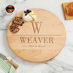 Decorative Name & Initial 15-Inch Personalized Lazy Susan