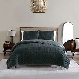UGG® Coco 3-Piece King Quilt Set in Deep Night