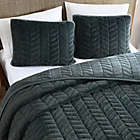 Alternate image 2 for UGG&reg; Coco 3-Piece Full/Queen Quilt Set in Deep Night