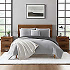 Alternate image 1 for UGG&reg; Brody 4-Piece Twin/Twin XL Reversible Comforter Set in Charcoal/Glacier Grey