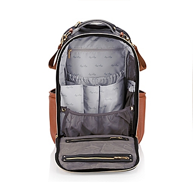 Boss Plus&trade;  Backpack Diaper Bag Coffee & Cream. View a larger version of this product image.