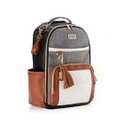 Alternate image 1 for Boss Plus&trade;  Backpack Diaper Bag Coffee & Cream