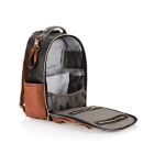 Alternate image 4 for Boss Plus&trade;  Backpack Diaper Bag Coffee & Cream