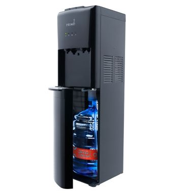 Primo Bottom Load Hot, Cool and Cold Water Dispenser in Black/Stainless Steel. View a larger version of this product image.