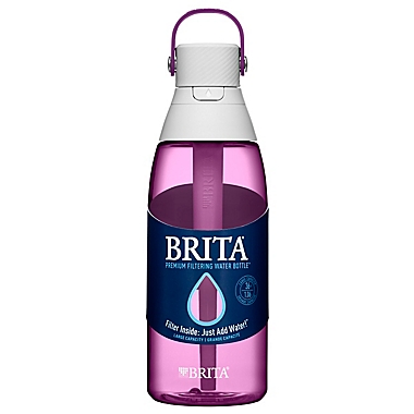 Brita&reg; Premium 36 oz. Filtering Water Bottle in Orchid. View a larger version of this product image.