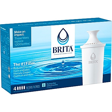 Brita&reg; 4-Pack Replacement Filters. View a larger version of this product image.