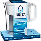 Alternate image 3 for Brita&reg; 10-Cup Tahoe Pitcher in Bright White