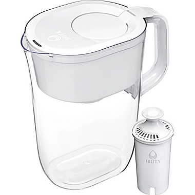 Brita&reg; 10-Cup Tahoe Pitcher in Bright White. View a larger version of this product image.