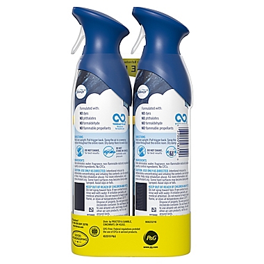 Febreze&reg; AIR&trade; 2-Pack 8.8 oz. Ocean Spray Air Freshener. View a larger version of this product image.