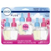 Febreze&reg; PLUG&trade; 3-Pack Downy April Fresh Scented Oil Refills