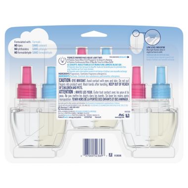 Febreze&reg; PLUG&trade; 3-Pack Downy April Fresh Scented Oil Refills. View a larger version of this product image.