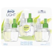 Febreze&reg; Light PLUG&trade; 3-Pack Bamboo Scented Oil Refills