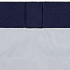 Alternate image 2 for Everhome&trade; Diamond Weave 84-Inch Blackout Window Curtain Panel in Maritime Blue (Single)