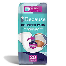 Because 20-Pack Booster Pads